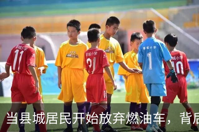 当县城居民开始放弃燃油车，背后的深意是什么？